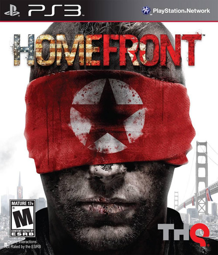 Jogo De Play Station 3 Homefront Mídia Física