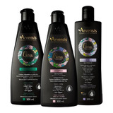 Kit Arvensis Cachos Shampoo + Cond. + Ativador Ondulados