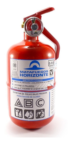 Matafuegos 1 Kg Corto Chico Para Auto Reglamentario