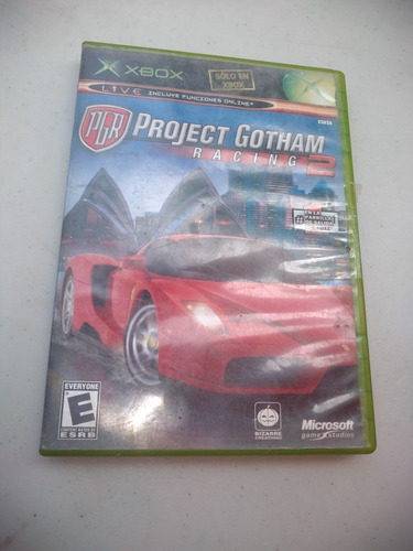 Xbox Clásico Video Juego Project Gotham Racing Original