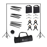 Kit De Soporte De Fondo Ajustable, Estudio De Video Fotográf