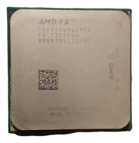 Procesador Amd Fx4300 4 Nucleos 4 Ghz