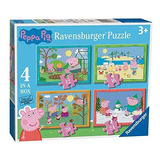 Caixa Ravensburger Peppa Pig Four Seasons 4 12 16 20 24