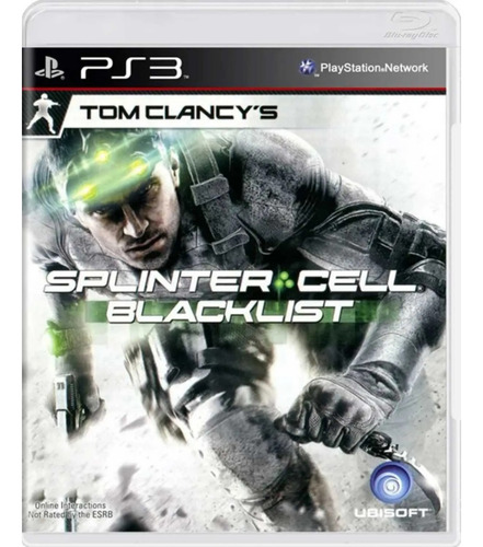 Splinter Cell Blacklist Ps3 Midia Física 