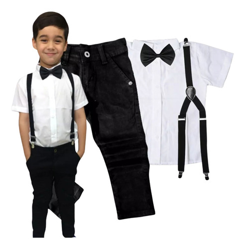 Roupa Social Infantil Menino Casamento Formatura Envio Já