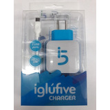 Cargador Micro Usb Iglufive Compatible Celular Y Tablet 2.1ª