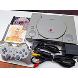 Ps1 Playstation Scph-7501 Completa + Dragon Ball Original