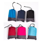 Lona Playera Lisa Impermeable 140x200 Cm C/bolsa Sujetadores