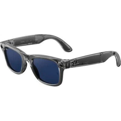 Gafas Smart Ray-ban Meta Wayfarer Gris Zafiro 53mm 3d Gen 2 | Envío gratis