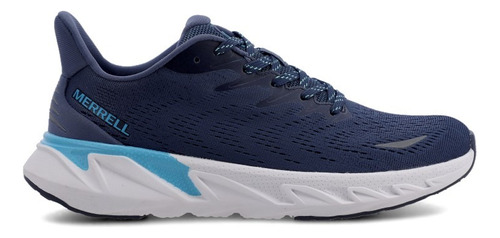 Zapatillas Merrell Walker Running Hombre Azules