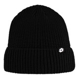 Gorro Beanie Hombre Lotto - Beanie Hat Negro