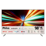 Smart Tv 98  Philco Android Tv Ptv98f8tagcm 4k Led Dolby