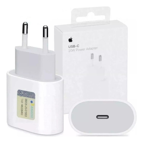 Carregador Fonte Apple iPhone Turbo Usb-c 20w Original