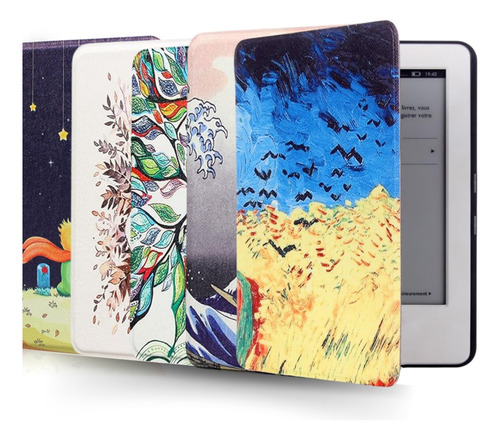 Capa Case Estampada Auto Sleep Para Kindle 11º 6.0 C2v2l3