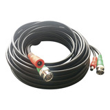 Cable Coaxial Armado Con Conector Bnc 10mts / Diy10mhd