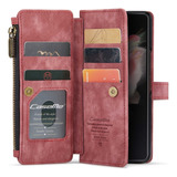 Carcasa Flip Cover Billetera Caseme Para Galaxy Z Fold 4