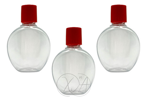 Envases Mini Botellas Plastico Esferita 30 Ml Tapa X 30