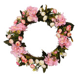 Coroa De Flores De Dia Dos Namorados Em V, Nova Rosa Artific