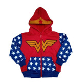 Buso,chaqueta,hoodie Superheroes Mujer Maravilla Niña Dc 