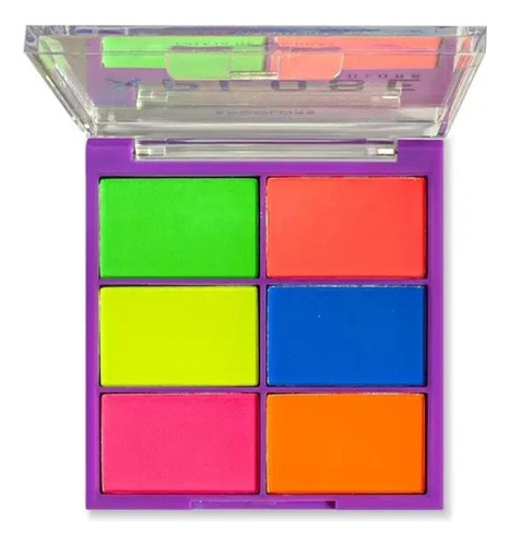 Paleta De Sombras Neon Xplose Spcolors