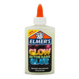 Cola Líquido Elmer's Cola Para Slime Elmers Brilha No Escuro 147ml Amarelo - Amarelo