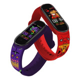 Correa Xiaomi Mi Band 5/6 Evangelion Eva 01 , Eva 02