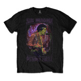 Playera Jimi Hendrix Guitarra, Camiseta Rock Leyenda