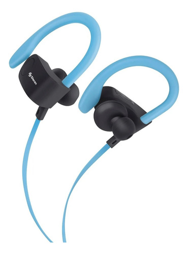 Audífonos Bluetooth Sport Free Cable Plano Aud-795-azul/negr