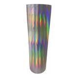 Adesivo Holográfico Rainbow Etiqueta Selo Recorte 1m X 61cm