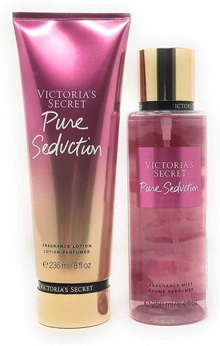 Set Victoria's Secret Crema Y Body Locion Pure Seduction