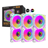 Cooler Aigo Infinity 24 Pro Branco Argb+pwm 6 Fans Darkflash