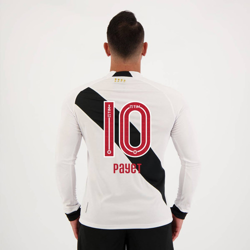 Camisa Kappa Vasco Ii 2022 Manga Longa 10 Payet