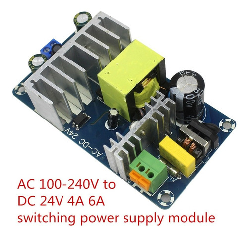 Fuente Conmutada Switcheada 100-240v Ac A 24v Dc 6a