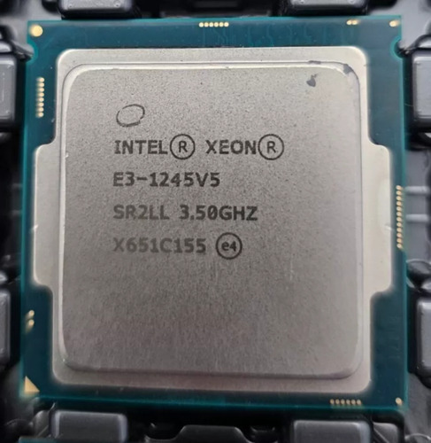 Intel Xeon E3 1245 V5 Lga1151 4 Core 3.5 Mhz 11 Unidades