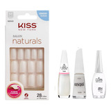 Unha Kiss Quadrado + Esmaltes Pétala Branca - Lua - Renda