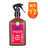 Kit 12 Tônico De Crescimento De Cabelo Lola Antiqueda 250ml