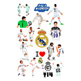 Stickers Calcomanias Real Madrid - Parquete - Vinil