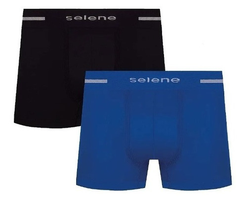 Kit C/ 2 Cuecas Boxer Sem Costura Selene Ref.: 11150