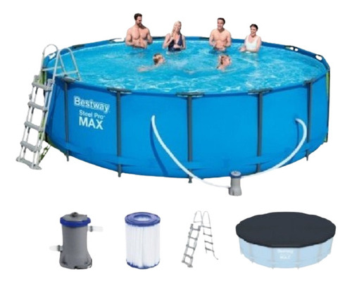  Piscina Estructural Grande  Redonda 3.66 Mtx 1.22 Mt