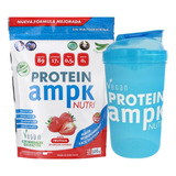 Ampk Protein Proteína Vegana Frutilla + Vaso Shaker