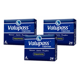 Insomnio Sin Melatonina, Valupass Pack X  3 Cajas (72 Cáps) 