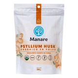 Psyllium Orgánico 200gr En Polvo - Husk Sin Gluten - Manare Sabor Sin Sabor