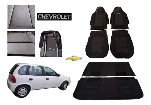 Fundas De Asientos Chevy C3 Hb 2009-2012 (5 Puertas)