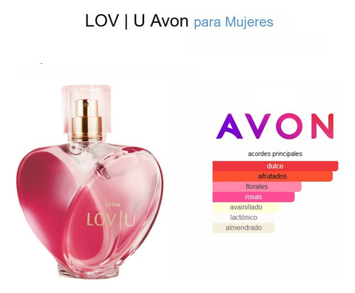 Perfume Lov | U Para Mujer Avon 75ml + Loción Corporal 90ml