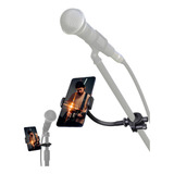 Lms Soporte De Microfono Para Telefono, Soporte Flexible Par