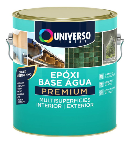 Tinta Epóxi Para Cozinhas E Banheiros 3,6l Universo