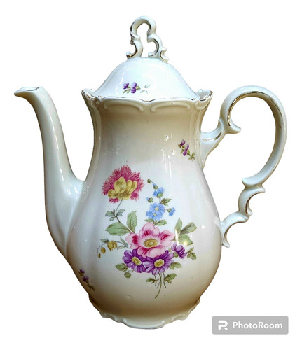 Tetera De Porcelana Bavaria Grande