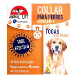 Pack X5 Collar Anti Pulgas Repelente Garrapatas Perro Acción