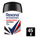 Rexona Desodorante En Barra Antibacterial + Invisible