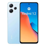 Smartphone Redmi 12 Global 8gb Sky Blue 256gb - Com Nf